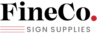 FineCo Sign Supplies Logo